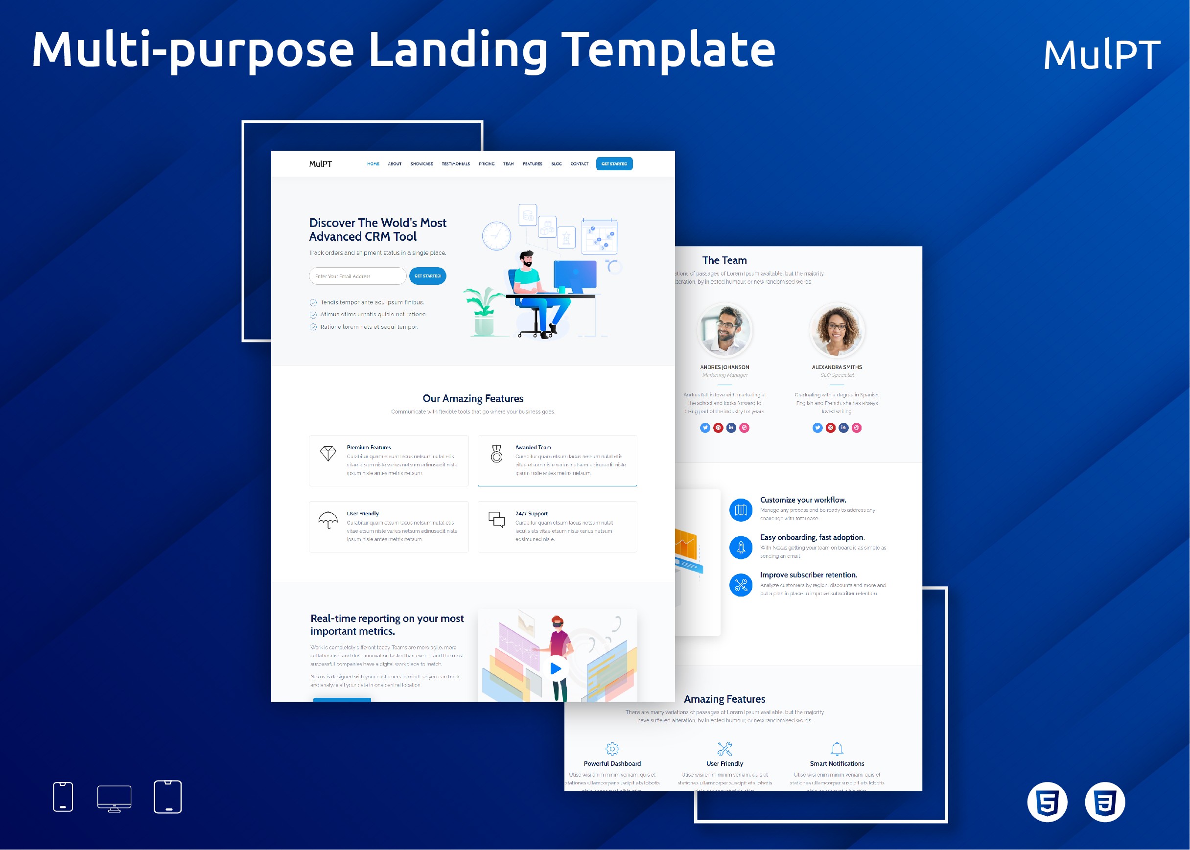 MultiPix - Creative Multipurpose HTML Template